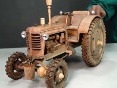 親手打造1946年款Zetor 25拖拉機(jī)木制模型，重溫經(jīng)典設(shè)計(jì)！